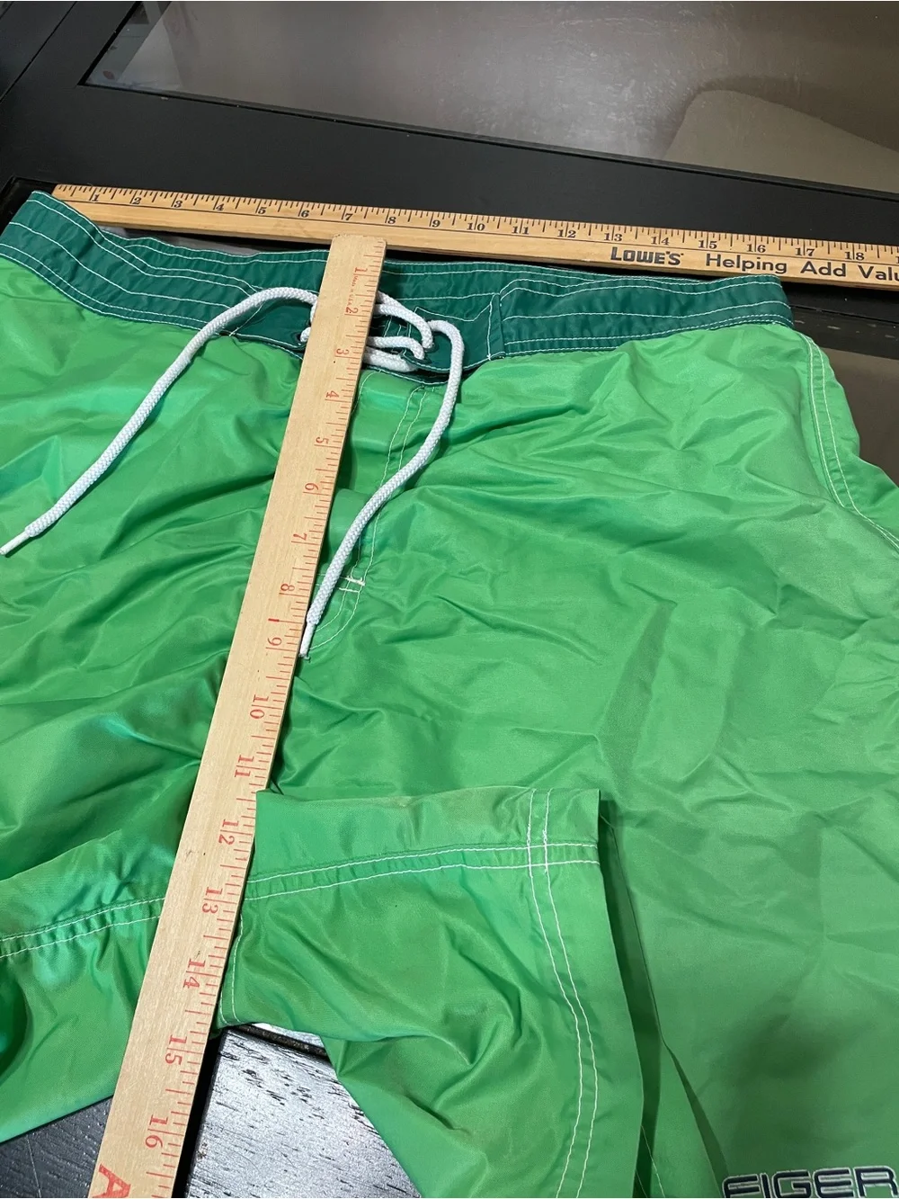 Y2K Tommy Hilfiger Green Shorts, Size L